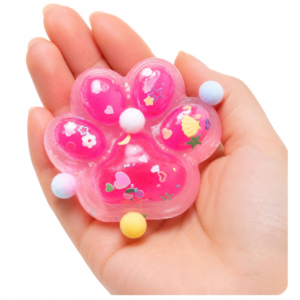 ZESTAW DO TWORZENIA GNIOTKÓW KOCIA ŁAPKA SQUISHY ŻEL SLIME FORMY OZDOBY